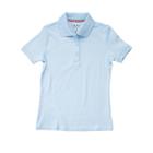 Girls 4-20 & Plus Size French Toast School Uniform Solid Polo, Size: 14-16, Blue