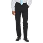 Men's Chaps Performance Series Stretch Slim-fit Suit Pants, Size: 32x32, Black