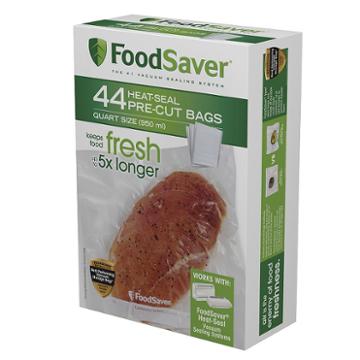 Foodsaver Two 44-qt. Pre-cut Heat-seal Bags Set, Adult Unisex, Multicolor, Durable