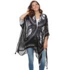 Sonoma Goods For Life&trade; Muted Tie Dye Block Kimono, Women's, Oxford