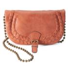 T-shirt & Jeans Laced Crossbody Bag, Women's, Orange