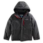 Boys 4-7 Columbia Heavyweight Hooded Jacket, Size: 4-5, Grey (charcoal)