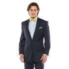 Men's Chaps Performance Slim-fit Suit Jacket, Size: 42 Long, Blue (navy)