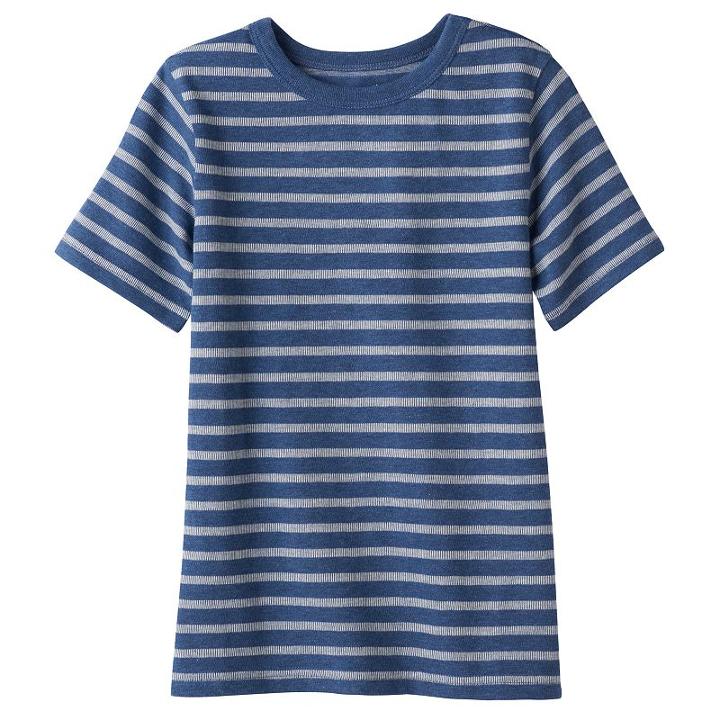Boys 4-10 Jumping Beans&reg; Striped Jacquard Tee, Boy's, Size: 6, Dark Blue