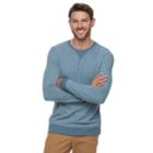 Men's Sonoma Goods For Life&trade; Modern-fit Double-knit Tee, Size: Medium, Dark Blue