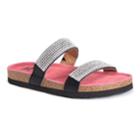 Muk Luks Delilah Women's Slide Sandals, Size: 9, Light Pink