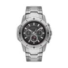 Caravelle Men's Stainless Steel Chronograph Watch - 43a147, Size: Large, Grey