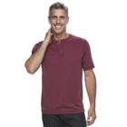 Men's Croft & Barrow&reg; Classic-fit Outdoor Performance Henley, Size: Xl, Red