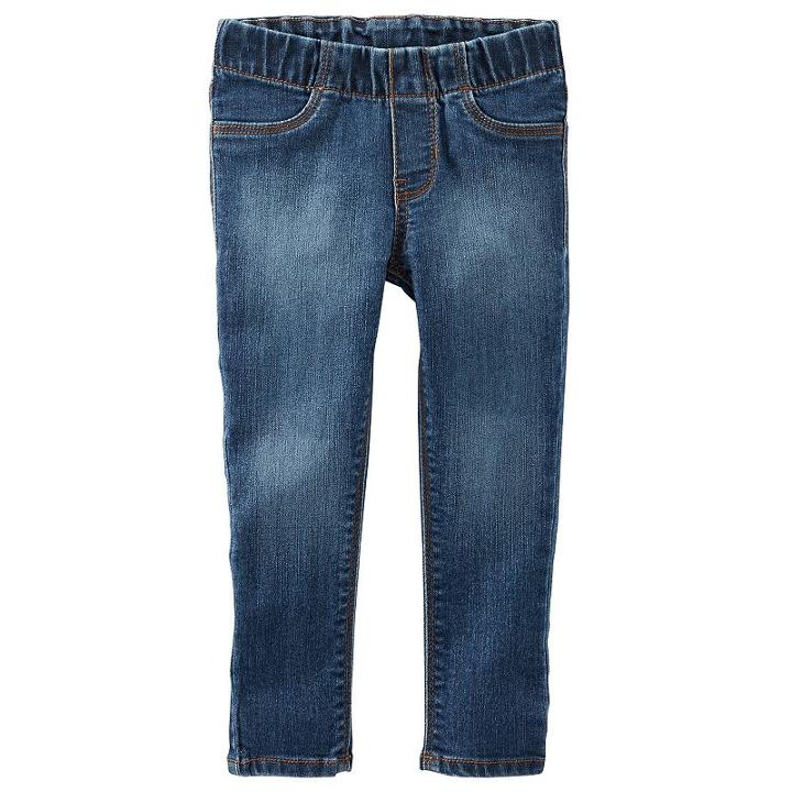 Girls 4-8 Oshkosh B'gosh&reg; Solid Jeggings, Girl's, Size: 5, Blue Other