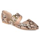 Journee Collection Esme Women's Flats, Size: 6, Brown