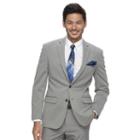 Men's Van Heusen Flex Knit Slim-fit Sport Coat, Size: 44 Long, Light Grey