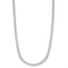 Men's Sterling Silver Herringbone Chain Necklace, Size: 22, Grey