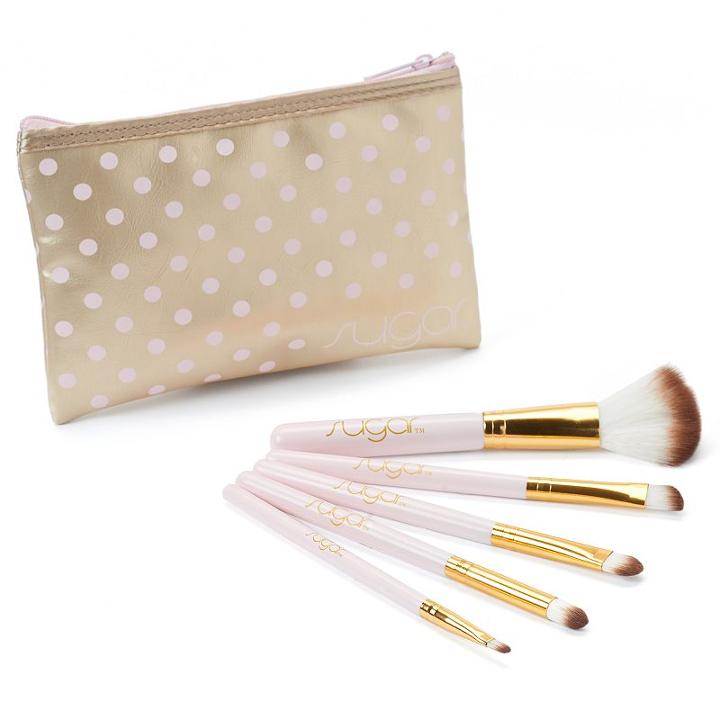 Sugar 5-pc. Makeup Brush Set, Multicolor