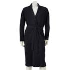 Men's Croft & Barrow&reg; True Comfort Lightweight Knit Robe, Size: S/m, Black
