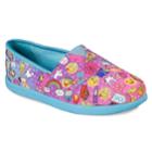 Skechers Solestice Emoji Girls' Flats, Size: 4, Blue