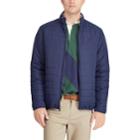 Men's Chaps Packable Quilted Jacket, Size: Medium, Blue (navy)