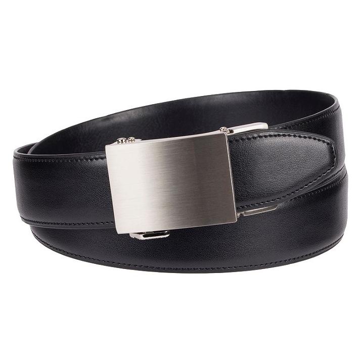 Men's Apt. 9&reg; Plaque Belt, Size: Large, Black