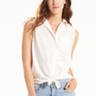 Women's Levi's&reg; Coralie Button-down Jean Shirt, Size: Large, White