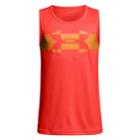 Boys 8-20 Under Armour Tech Tank, Size: Xl, Neon Coral Orange