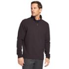 Big & Tall Van Heusen Flex Classic-fit Quarter-zip Sweater, Men's, Size: L Tall, Purple