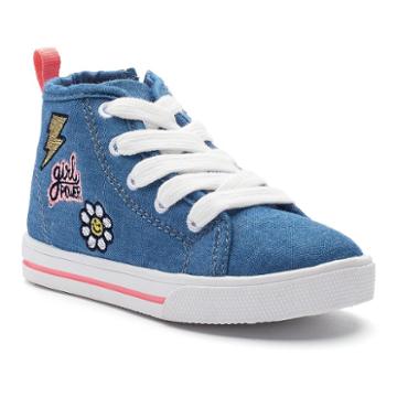 Carter's Ginger 3 Toddler Girls' High Top Sneakers, Size: 7 T, Blue