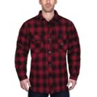 Men's Dickies Heavy Weight Bonded Jacket Shirt, Size: Xxl, Red