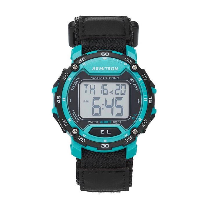 Armitron Unisex Sport Digital Chronograph Watch - 40/8291tel, Black