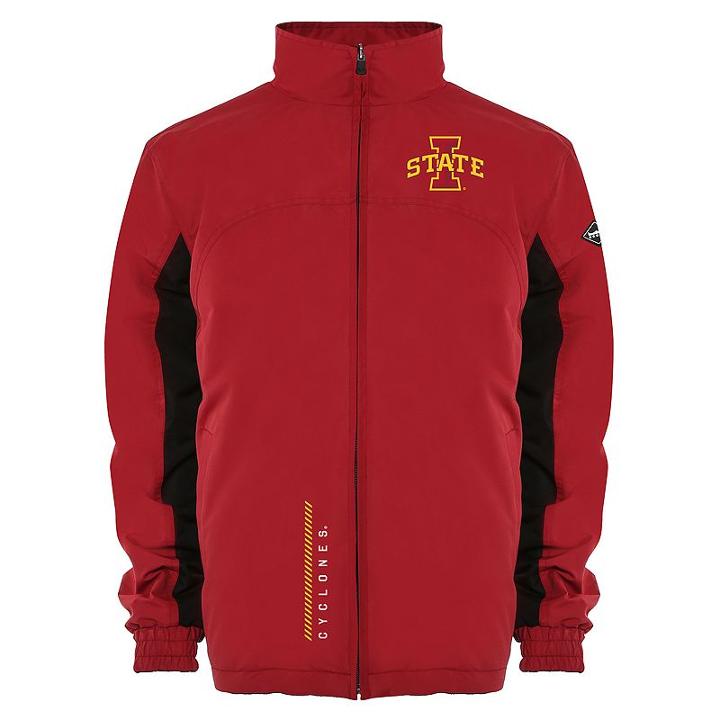 Men's Franchise Club Iowa State Cyclones Alpine Reversible Jacket, Size: Medium, Dark Red