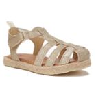 Oshkosh B'gosh&reg; Ashby Toddler Girls' Fisherman Sandals, Girl's, Size: 8 T, Gold