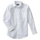 Boys 4-20 Chaps Solid Oxford Button-down Shirt, Boy's, Size: 16, White
