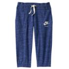 Girls 7-16 Nike Vintage Nep Capris, Girl's, Size: Xl, Med Blue