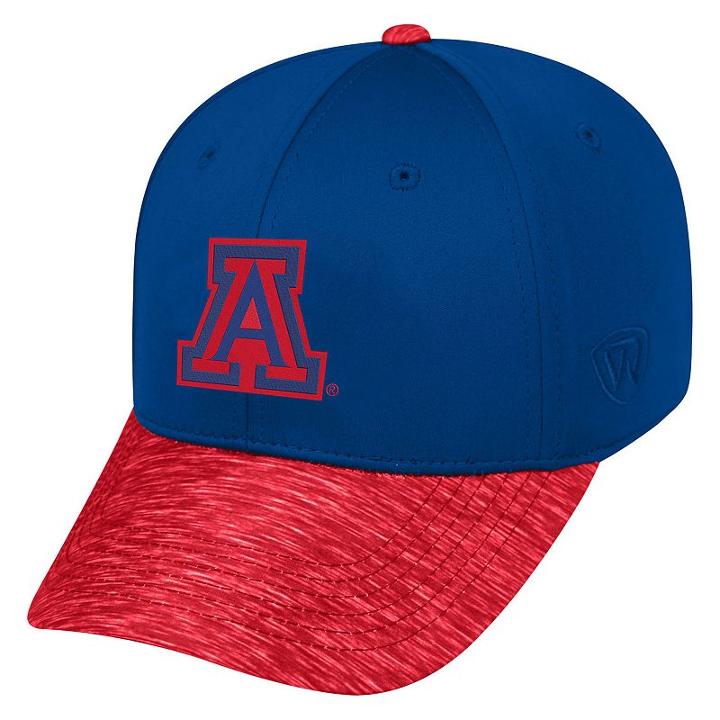 Adult Top Of The World Arizona Wildcats Lightspeed One-fit Cap, Men's, Blue (navy)