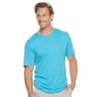 Men's Caribbean Joe St. Maarten Sport V-neck Tee, Size: Medium, Lt Green