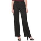 Women's Apt. 9&reg; Curvy Dress Pants, Size: 16, Black