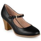 Journee Collection Jamie Women's Mary Jane Heels, Girl's, Size: 8, Black