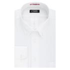 Men's Chaps Regular-fit No-iron Stretch-collar Dress Shirt, Size: 17.5-32/33, White