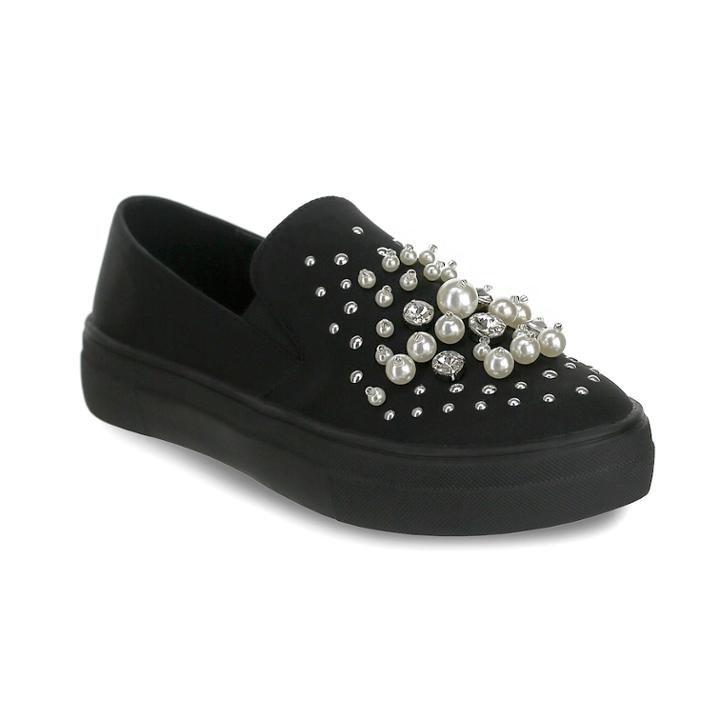 Olivia Miller Roanoke Women's Sneakers, Size: 8, Black