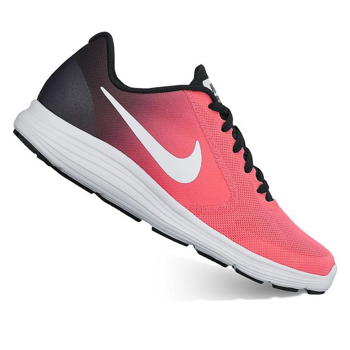 Nike Revolution 3 Girls' Running Shoes, Size: 4, Oxford