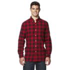 Big & Tall Chaps Classic-fit Plaid Flannel Button-down Shirt, Men's, Size: 3xb, Red