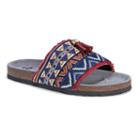 Muk Luks Brooke Women's Slide Sandals, Girl's, Size: 7, Dark Red