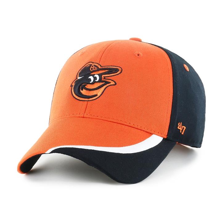 Adult '47 Brand Baltimore Orioles Stitcher Mvp Hat, Adult Unisex, Black