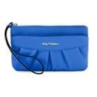 Juicy Couture Jc 700 Ruched Wristlet, Women's, Blue (navy)