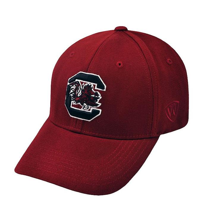 Adult Top Of The World South Carolina Gamecocks One-fit Cap, Men's, Dark Red