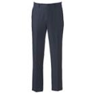 Men's Apt. 9&reg; Slim-fit No-iron Flat-front Pants, Size: 38x30, Blue (navy)
