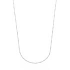 Pure 100 Box Chain Necklace, Women's, Grey