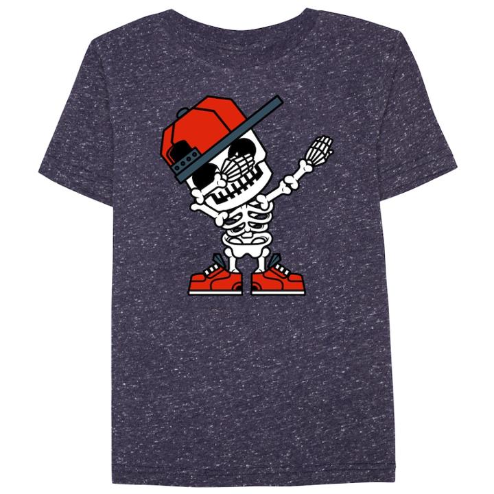 Boys 8-20 Skeleton Dab Tee, Size: Small, Blue