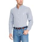 Big & Tall Chaps Classic-fit Striped Button-down Shirt, Men's, Size: 2xb, Blue