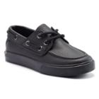 French Toast Jacob Boys' Boat Shoes, Boy's, Size: Medium (12), Black