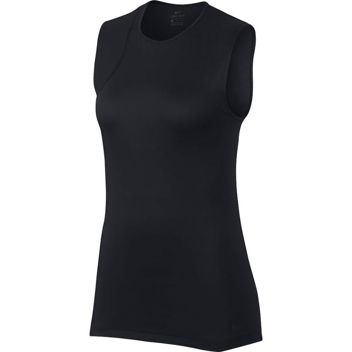 Women's Nike Dry Slim Fit Training Tank, Size: Small, Grey (charcoal)