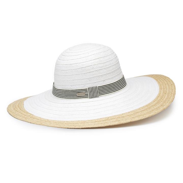 Women's Betmar Lora Braided Wide Brim Sun Hat, Natural